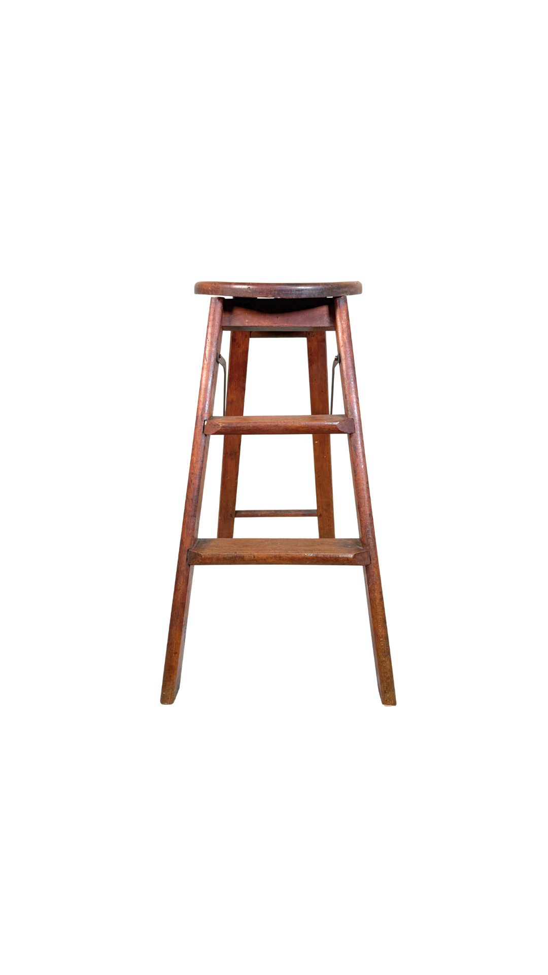J.R. Clark Co. “Rid-Jid” Folding Step Ladder Stool