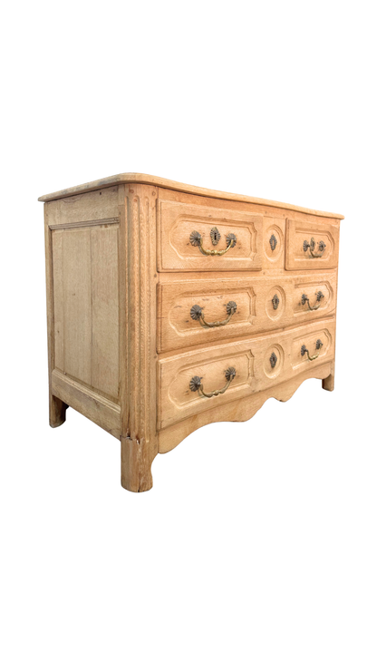 Early 19th Century French Provincial Oak Commodes