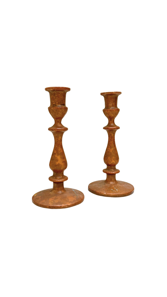 Copper Candlesticks
