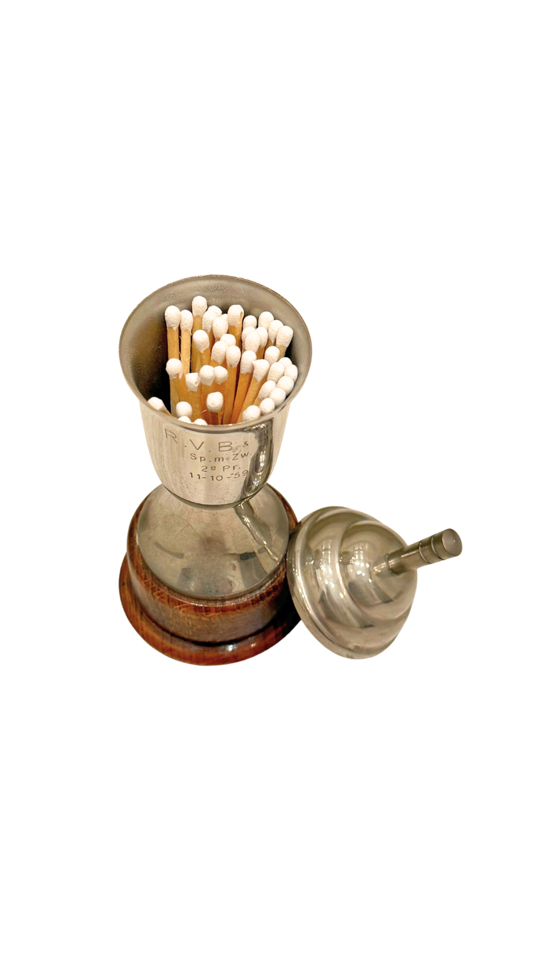 Vintage Dutch Silverplate Trophy