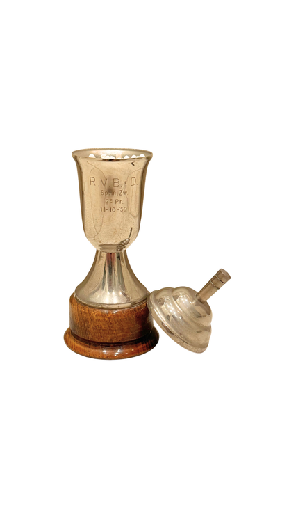 Vintage Dutch Silverplate Trophy