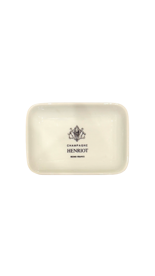 Henriot Champagne Porcelain Catchall Dish