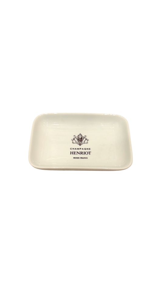 Henriot Champagne Porcelain Catchall Dish