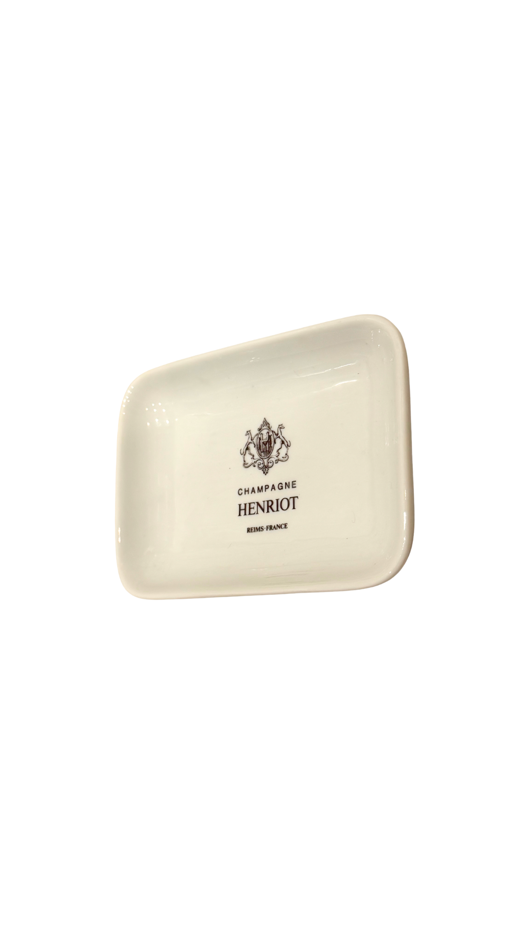 Henriot Champagne Porcelain Catchall Dish