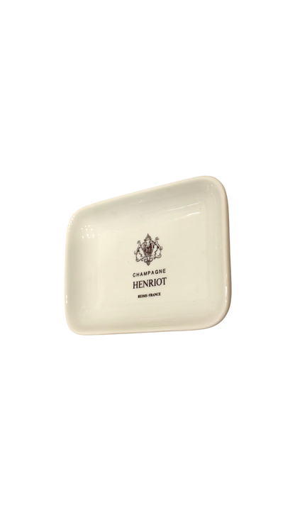 Henriot Champagne Porcelain Catchall Dish