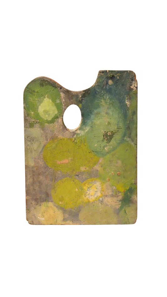 French Dual-Sided Artist’s Palette