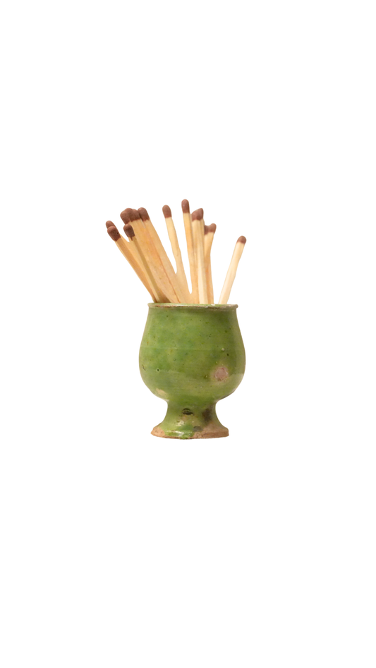 French Miniature Confit Pot in Glazed Stoneware