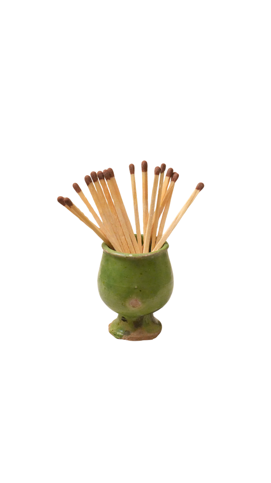 French Miniature Confit Pot in Glazed Stoneware