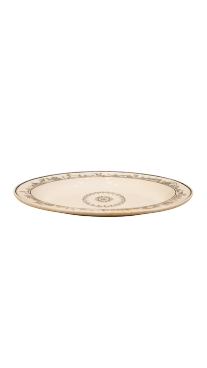 Creil Paris-Marked Transferware Earthenware Serving Dishes