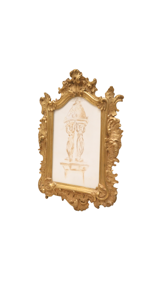 Alph. Giroux Paris (Signed) Gilt Bronze Frame
