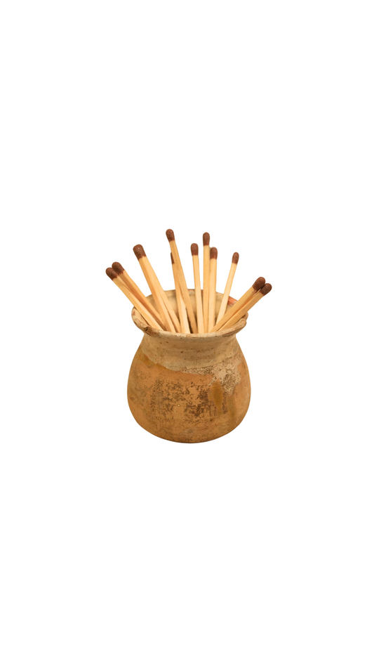 French Miniature Confit Pot in Glazed Stoneware