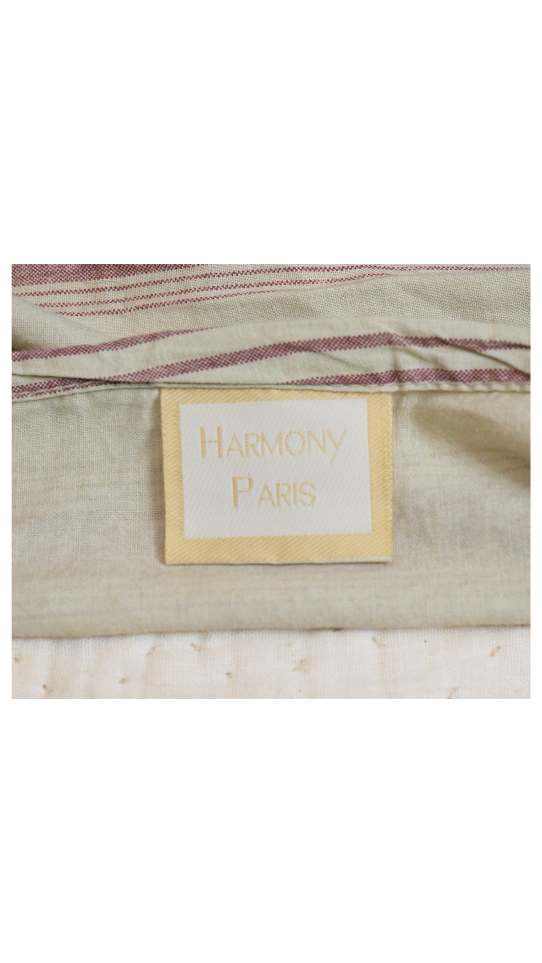 French Harmony Paris Floral Quilted Pillow Sham with Insert