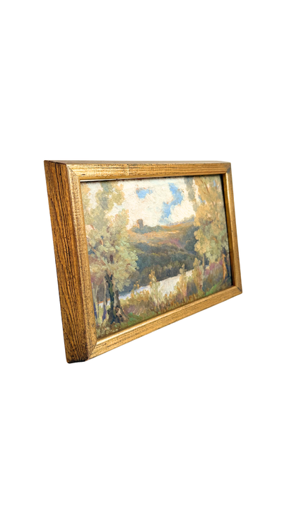 Vintage French Landscape Painting