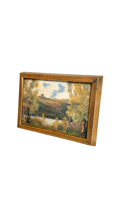 Vintage French Landscape Painting