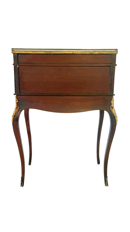 Antique French Louis XV Revival Roll Top Desk