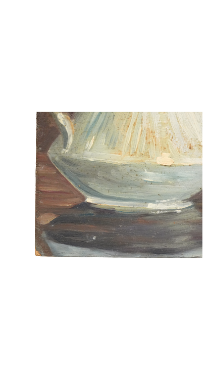 Vintage French Tea Service Still Life Painting