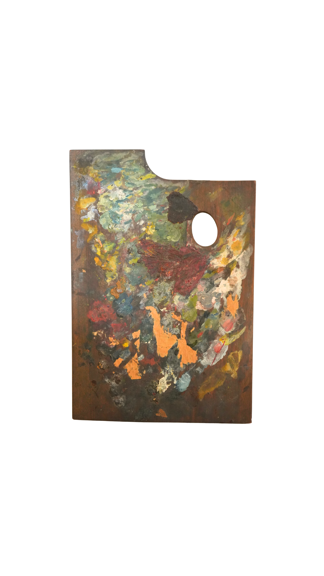 Vintage French Artist’s Paint Palette