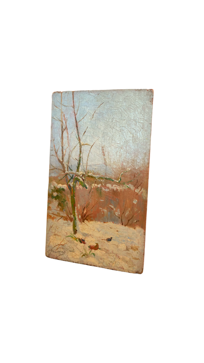 “Le Jardin à Châtillon” Oil Painting