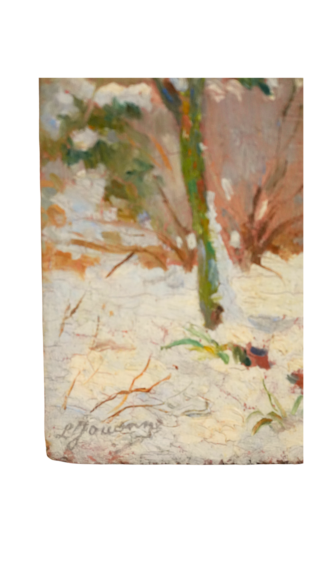 “Le Jardin à Châtillon” Oil Painting