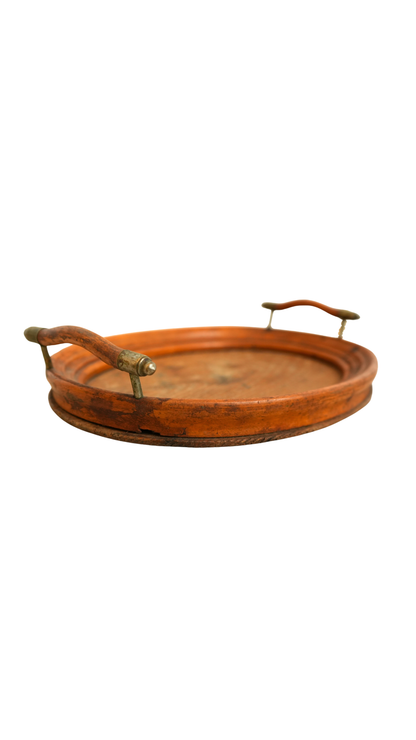 French Oval Wood Tray