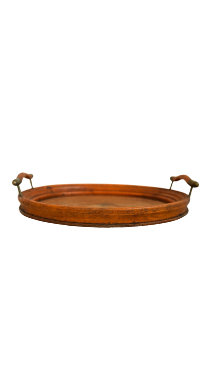French Oval Wood Tray