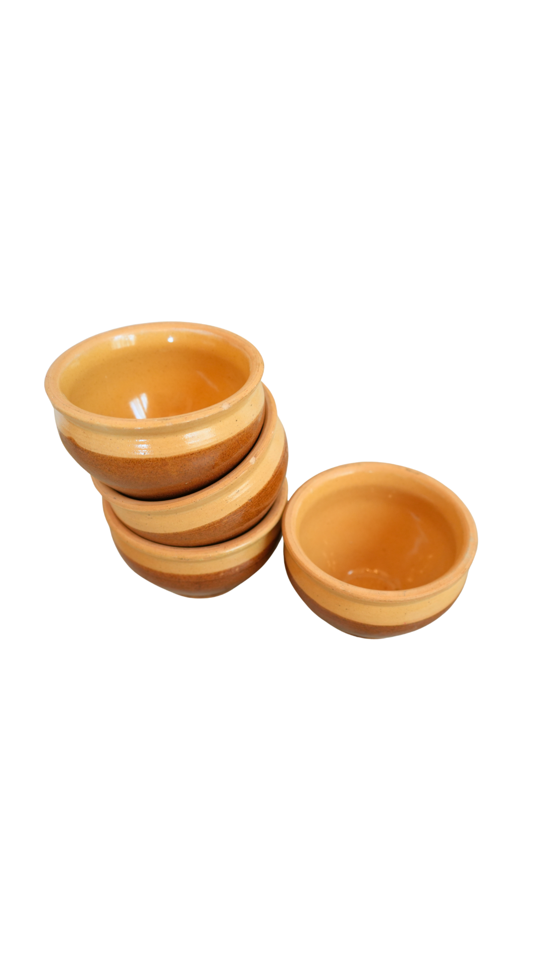 Two-Tone Stoneware Bowls