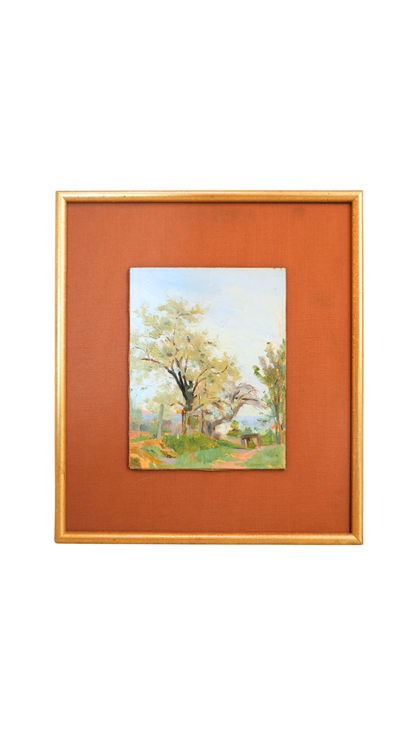 Set of Two French Landscape Studies