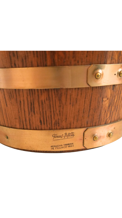 Géraud Lafitte French Oak & Brass Champagne Cooler
