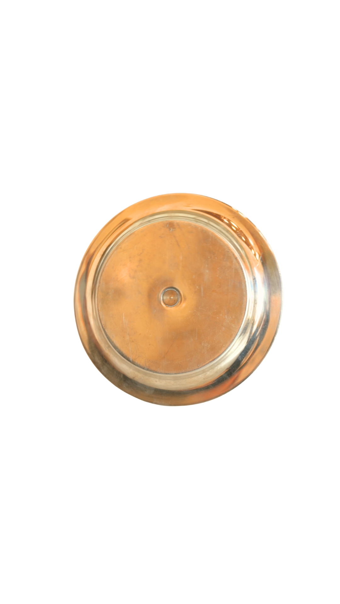 Heavyweight Silverplate Match Holder