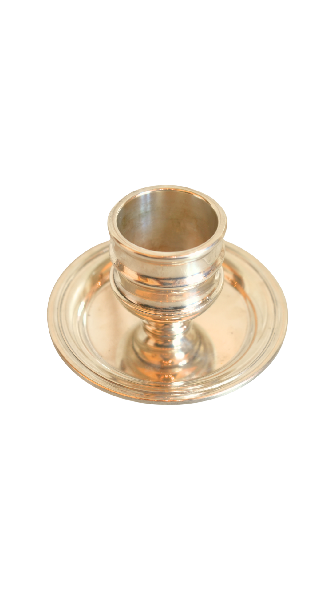 Heavyweight Silverplate Match Holder