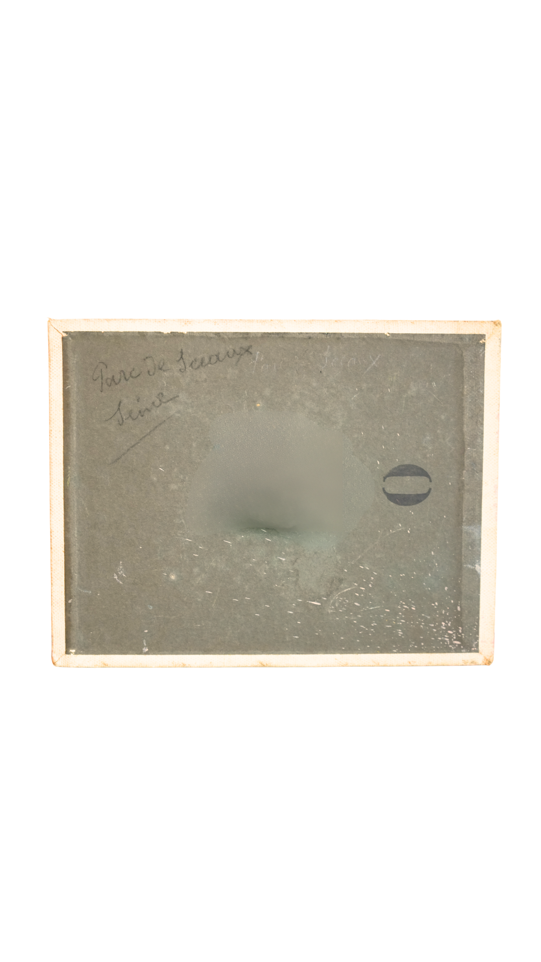 Original French Oil Study of Parc de Sceaux