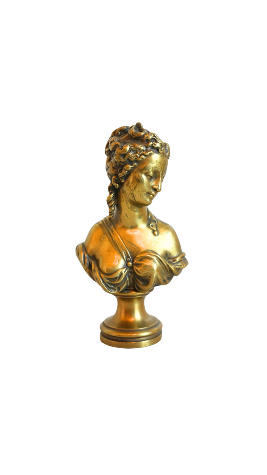 French Bronze Bust of Marie Antoinette