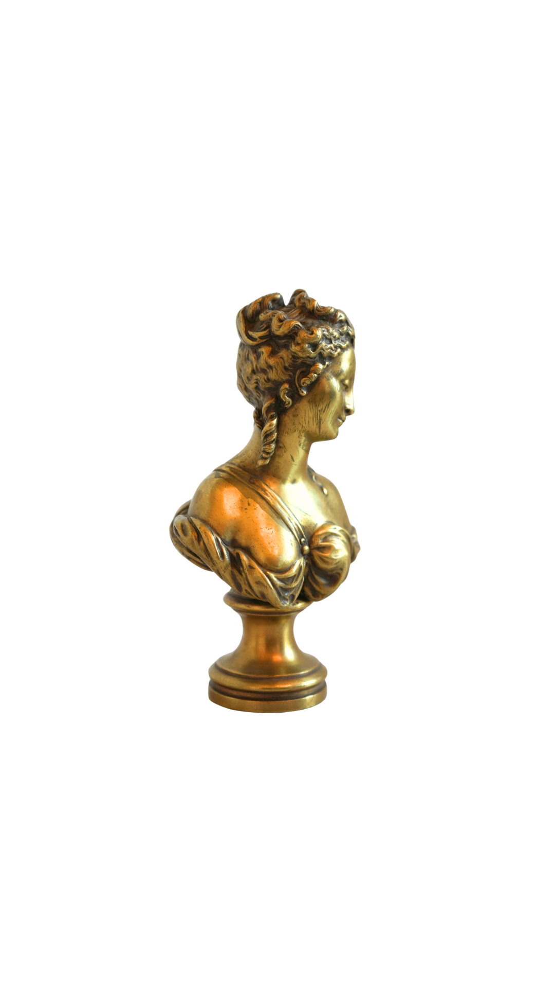French Bronze Bust of Marie Antoinette