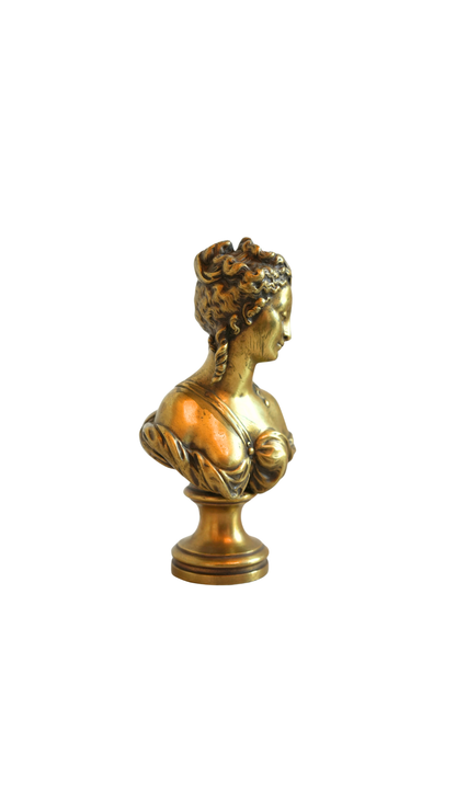 French Bronze Bust of Marie Antoinette