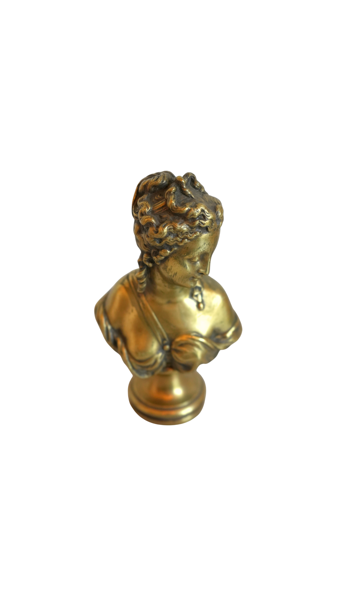 French Bronze Bust of Marie Antoinette