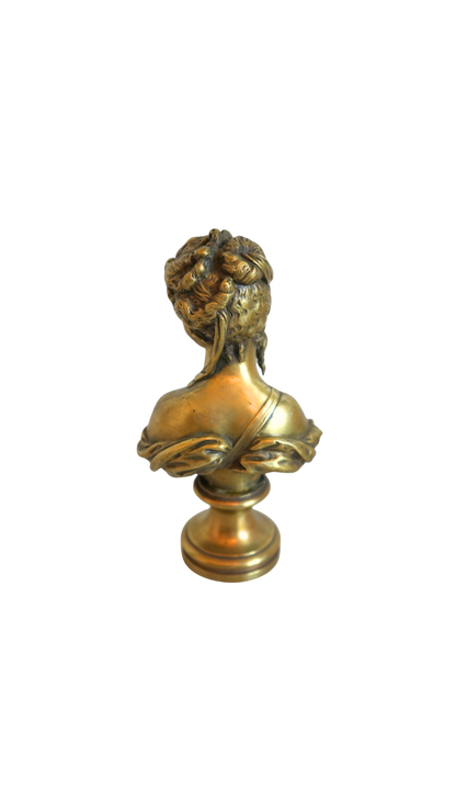 French Bronze Bust of Marie Antoinette