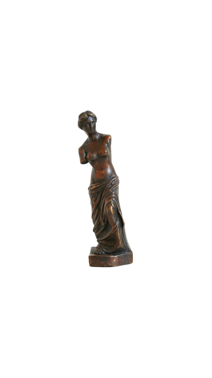 Vintage Bronze Venus de Milo Sculpture