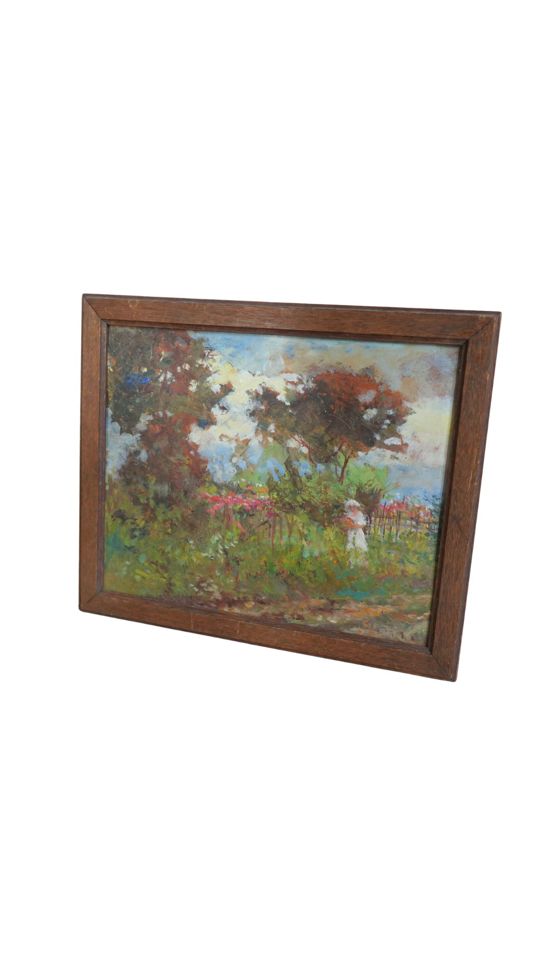 French Garden Landscape “Les Roses” by Albert Gasse