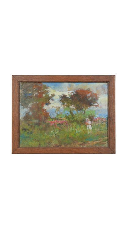 French Garden Landscape “Les Roses” by Albert Gasse