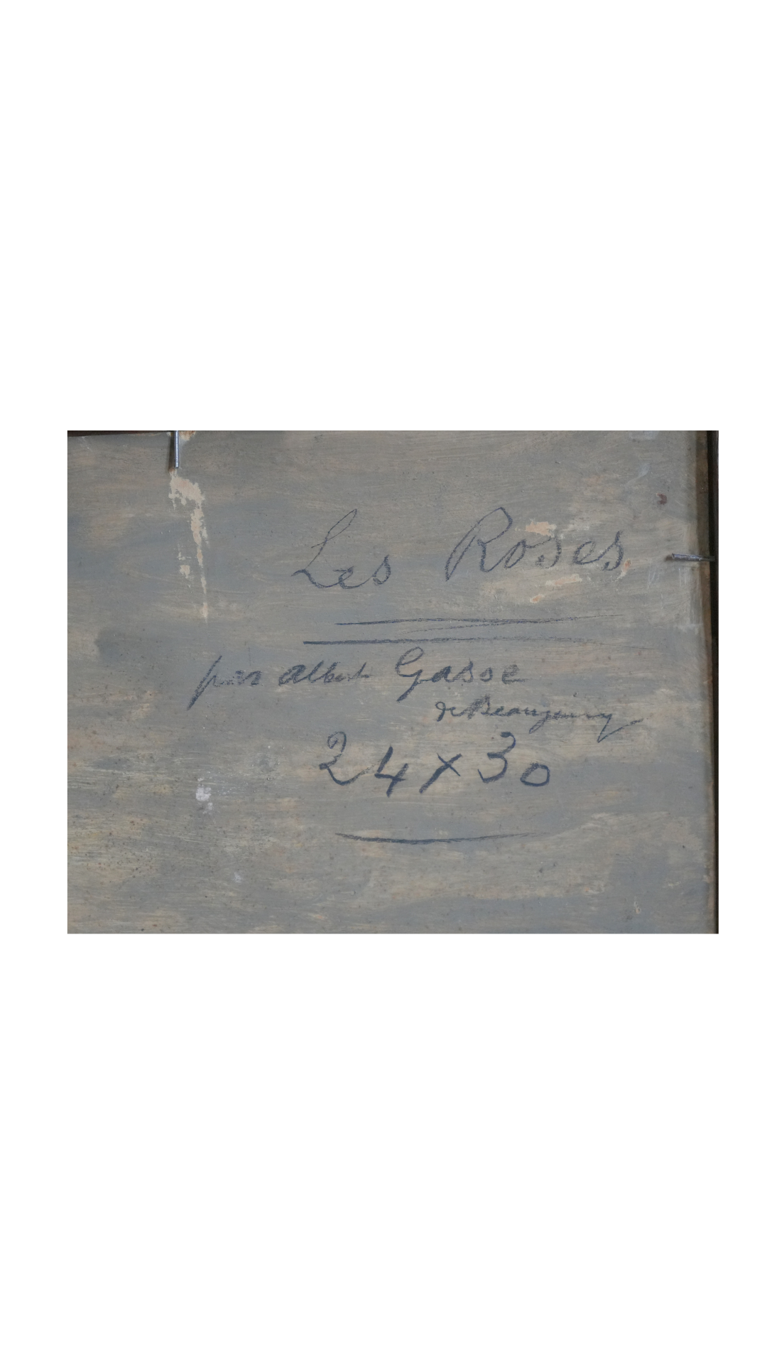 French Garden Landscape “Les Roses” by Albert Gasse
