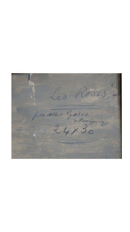 French Garden Landscape “Les Roses” by Albert Gasse
