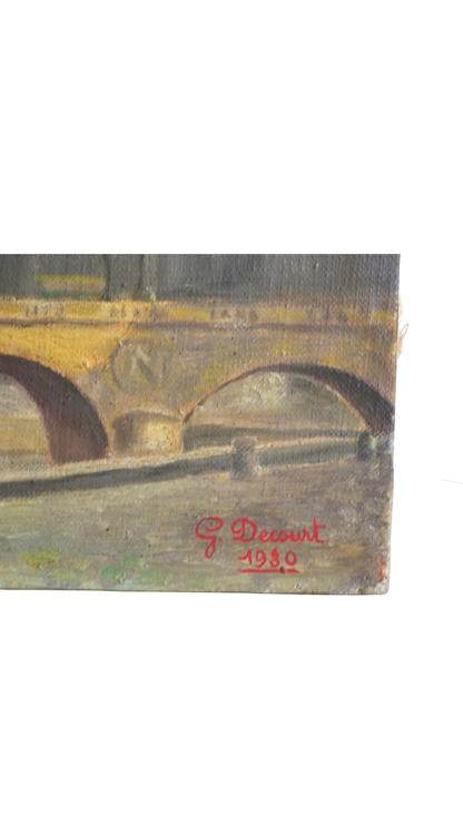 “Un Coin de Paris” by G. Decourt
