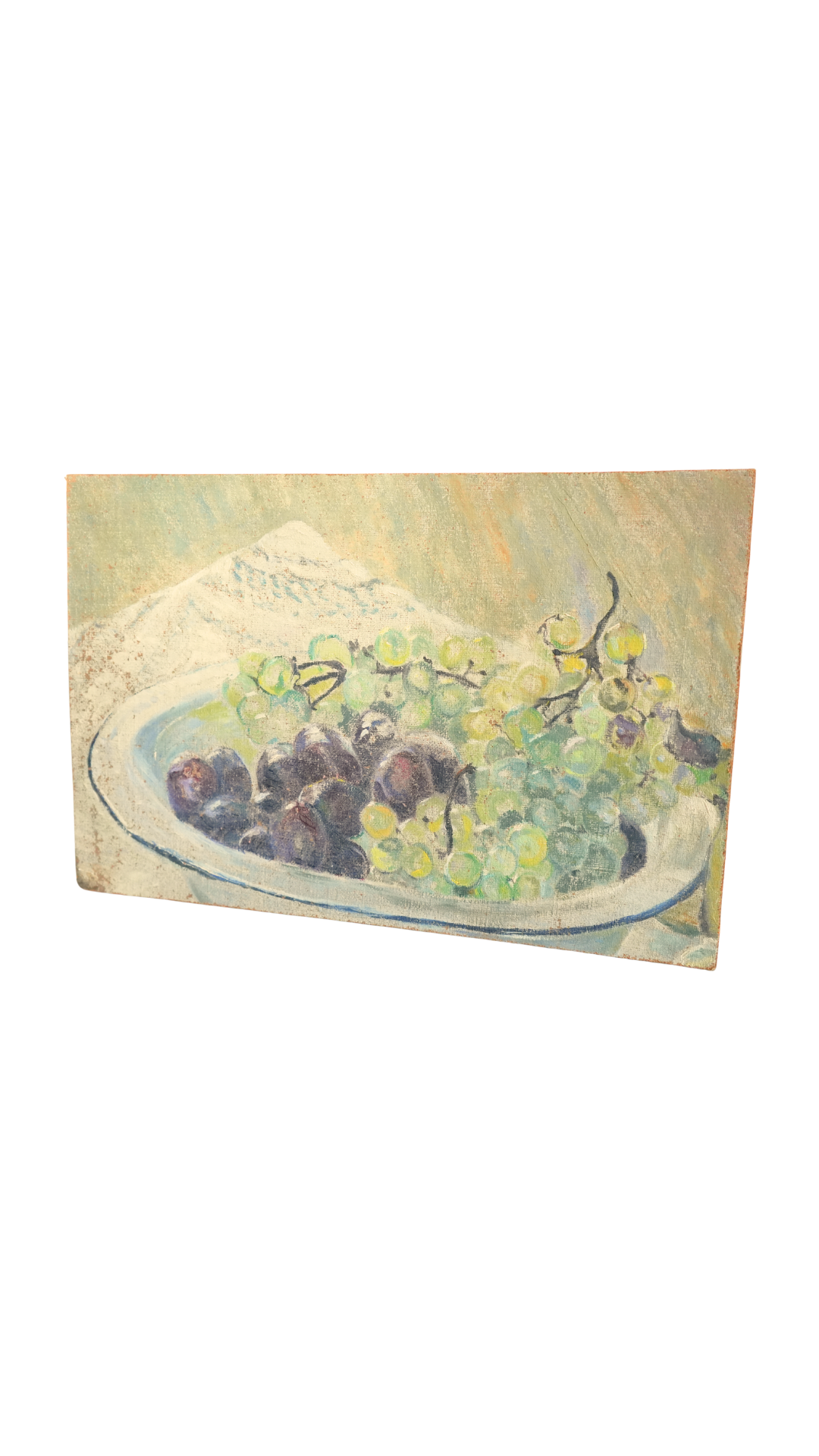Vintage French Still Life on Artist Board