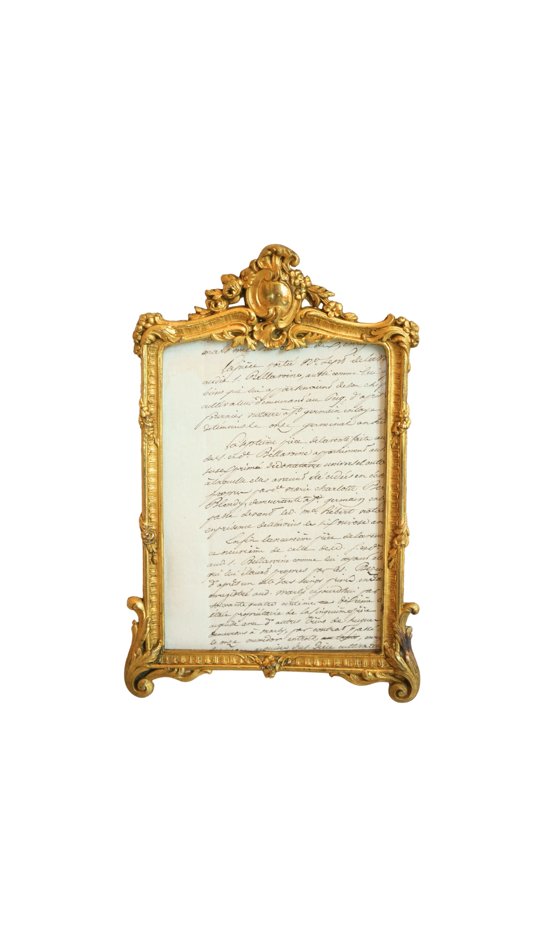 Antique French Gilt Rococo Frame