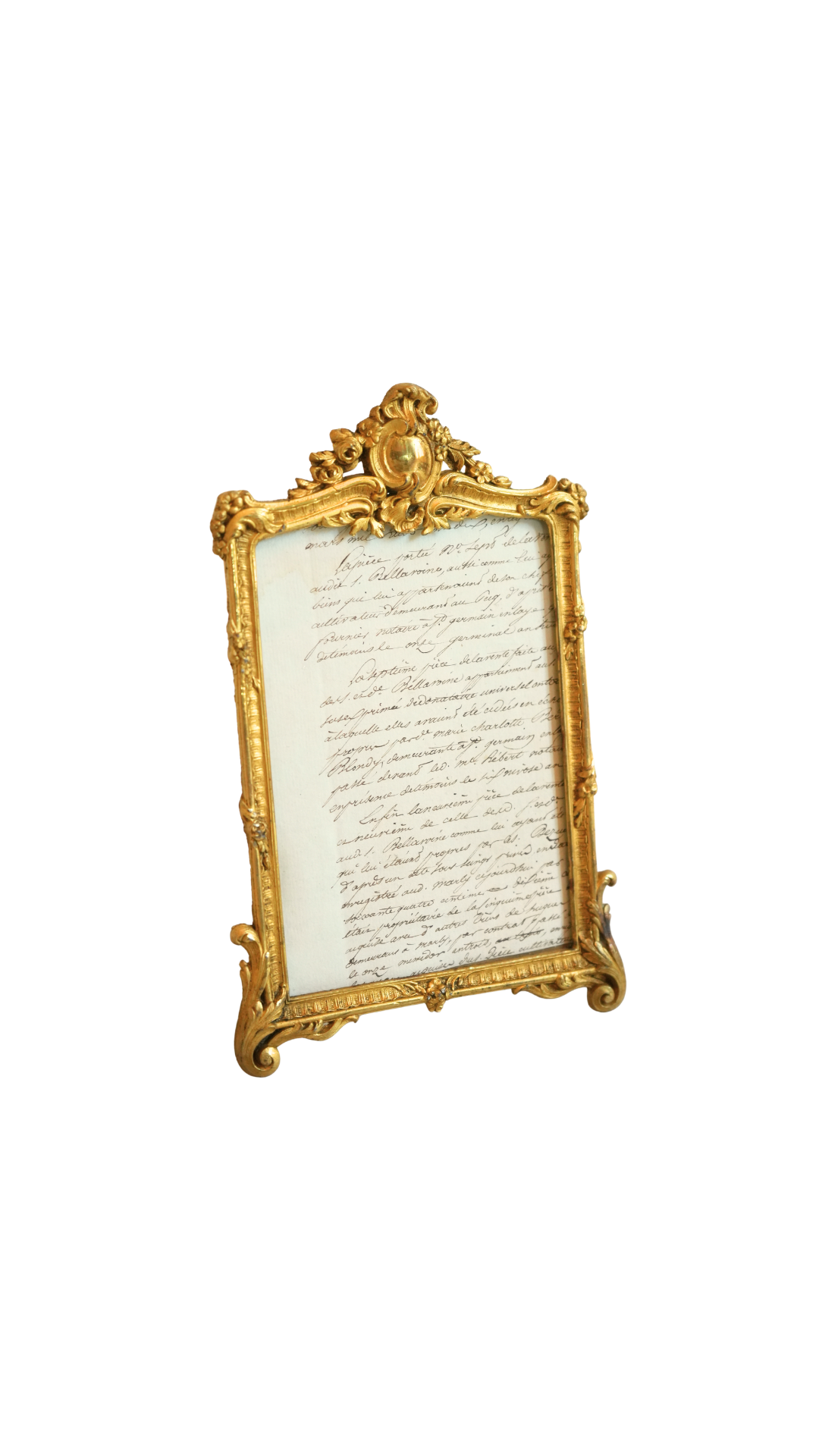 Antique French Gilt Rococo Frame