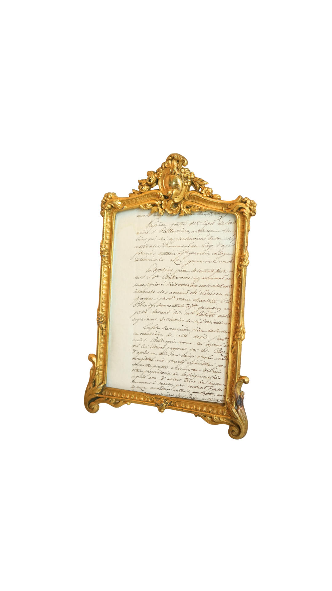 Antique French Gilt Rococo Frame