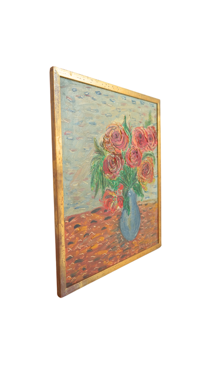 Vintage French Roses Still Life