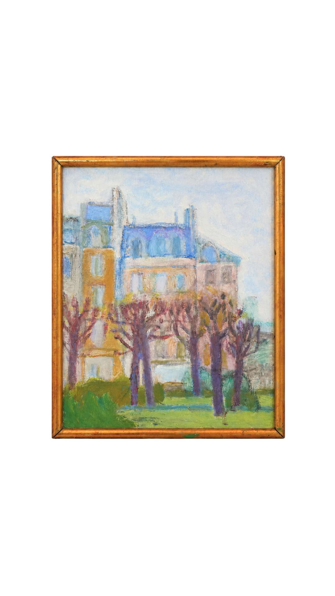 Vintage Paris Garden in Spring
