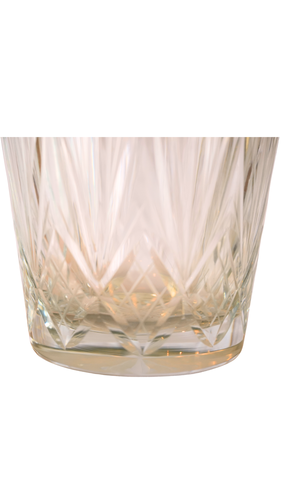 French Cut Crystal & Gilt Brass Ice Bucket