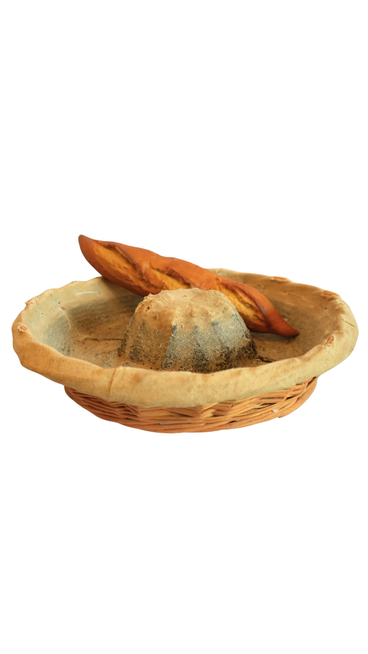 French Linen-Lined Couronne Bread Banneton